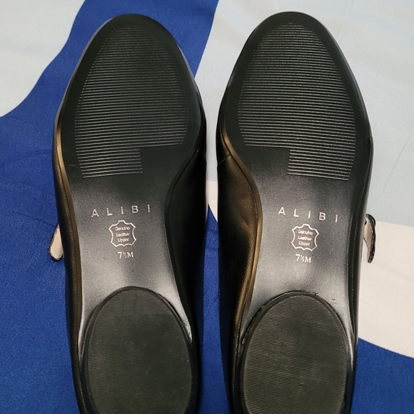 Alibi Shoes Alibi Black Mule Shoes Flats Size 75 Poshmark